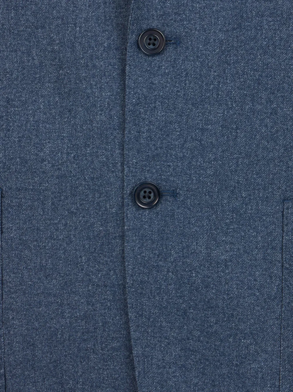 Brooks Brothers Blazer met bewerkte revers Blauw
