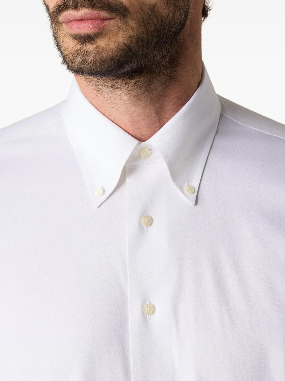 Brooks Brothers Linnen overhemd Wit