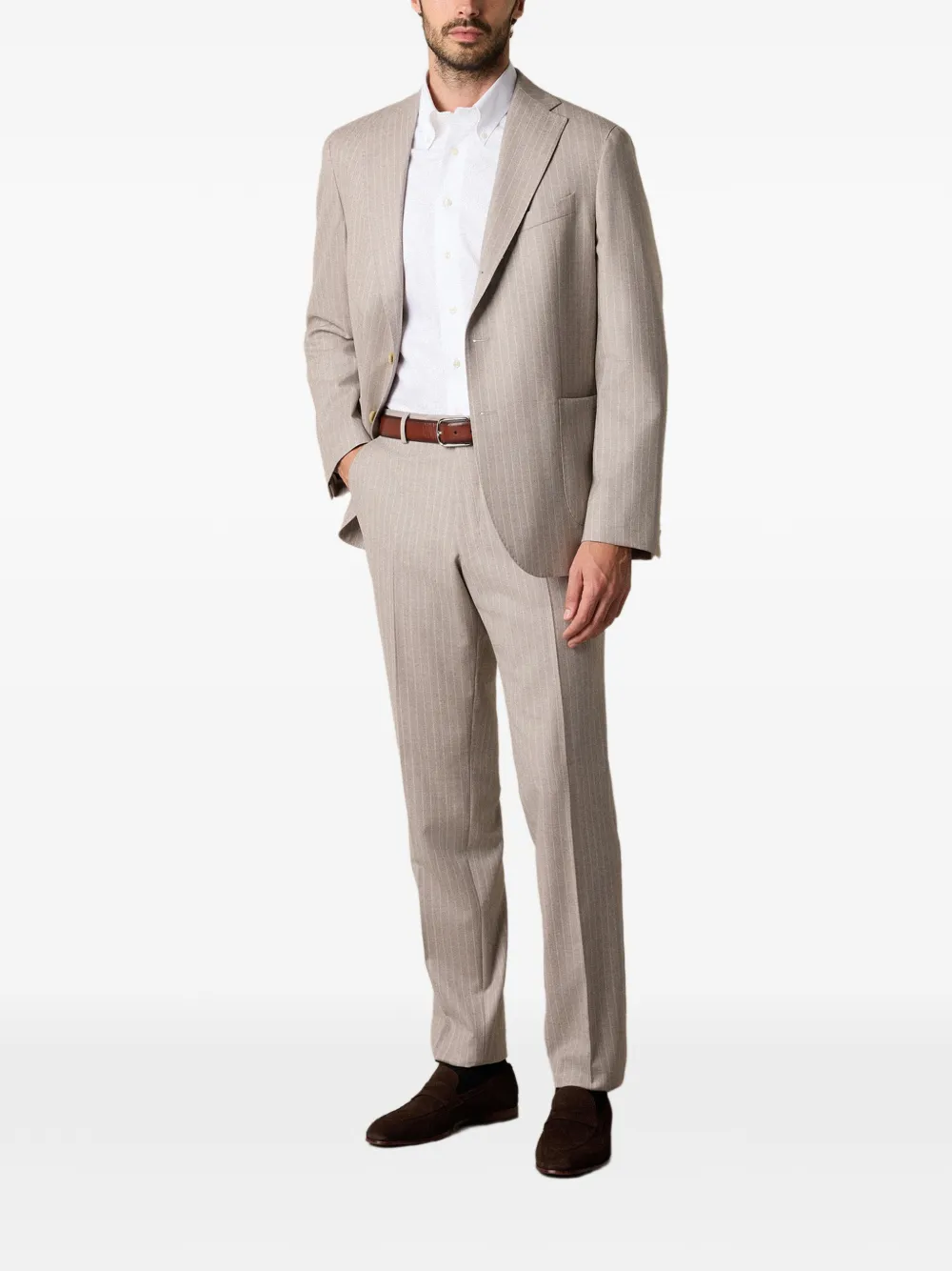 Brooks Brothers Linnen overhemd - Wit