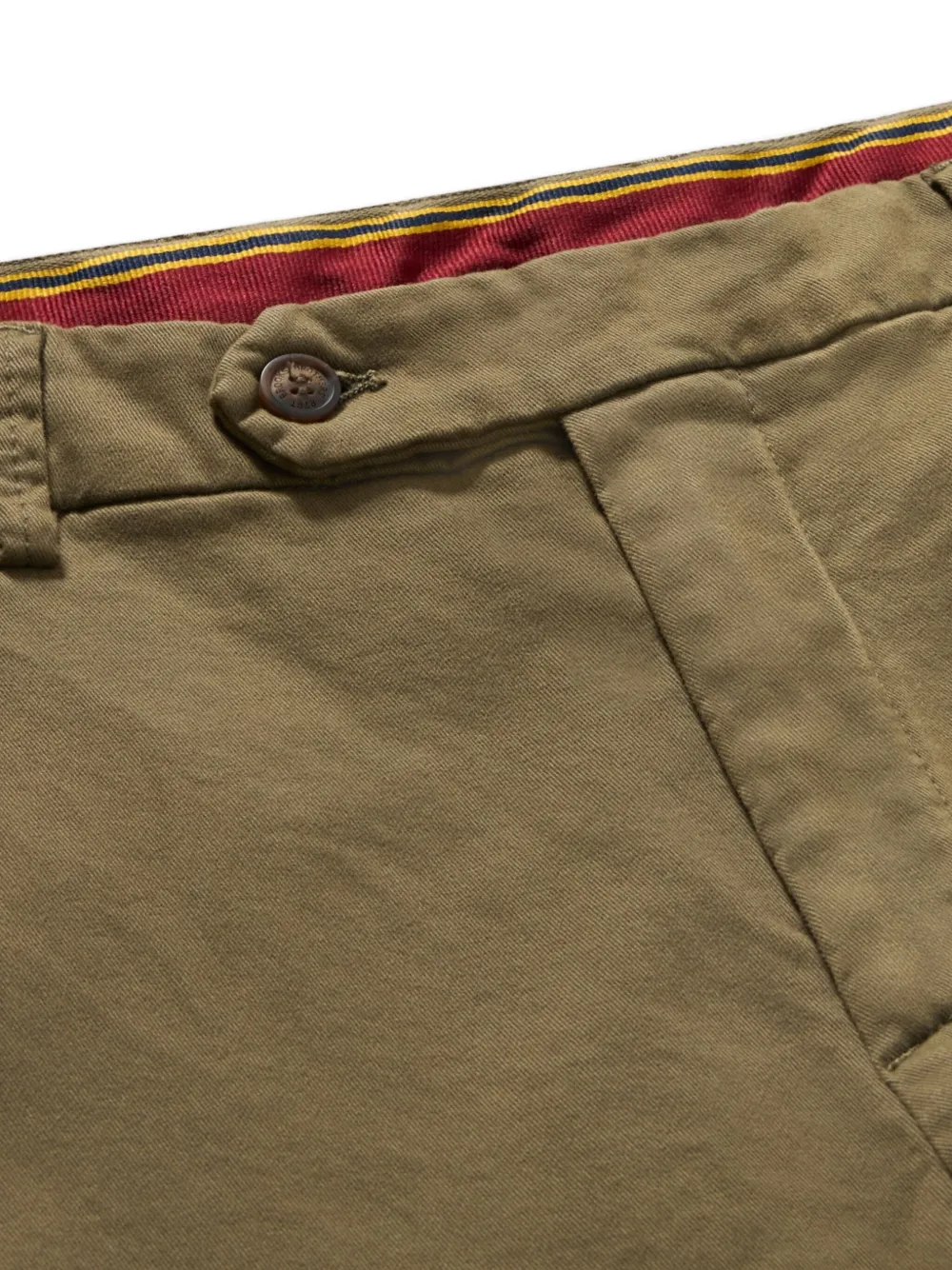 Brooks Brothers cotton-blend trousers - Groen