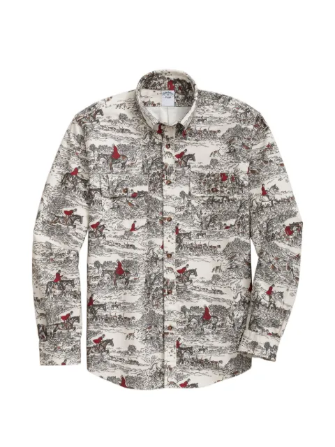 Brooks Brothers printed button-down shirt