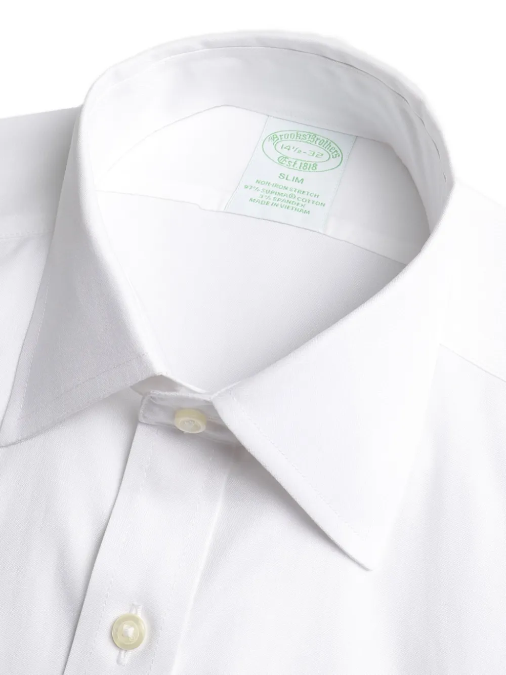 Brooks Brothers long-sleeve shirt - Wit
