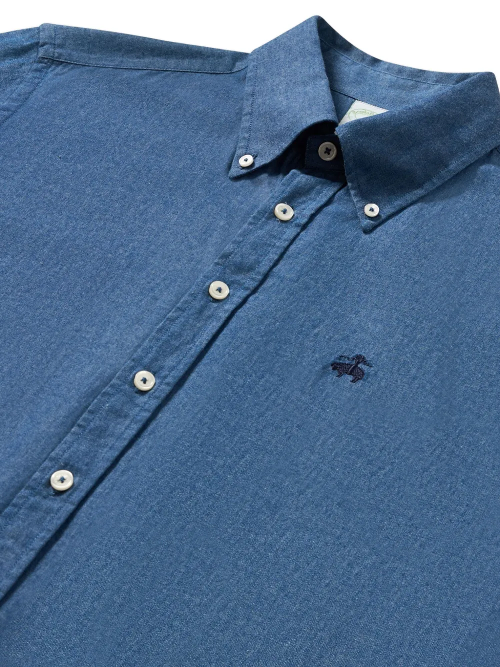 Brooks Brothers Denim overhemd - Blauw