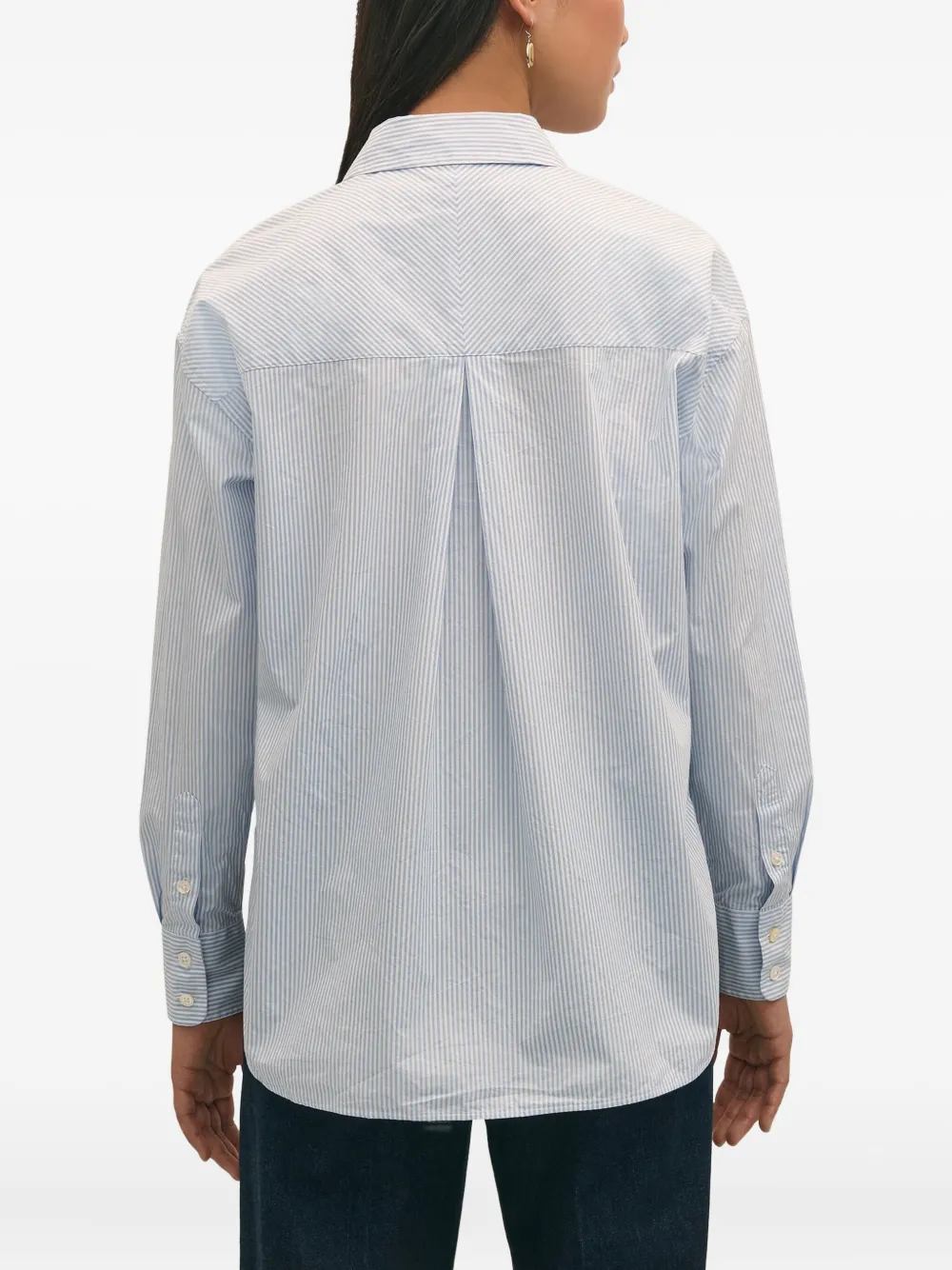 Brooks Brothers Gestreept blouse Wit