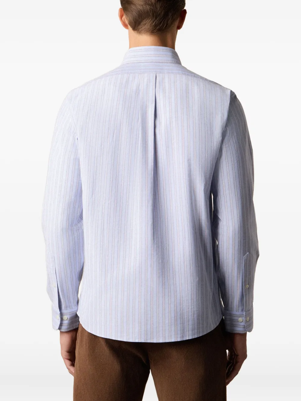 Brooks Brothers Gestreept overhemd Blauw