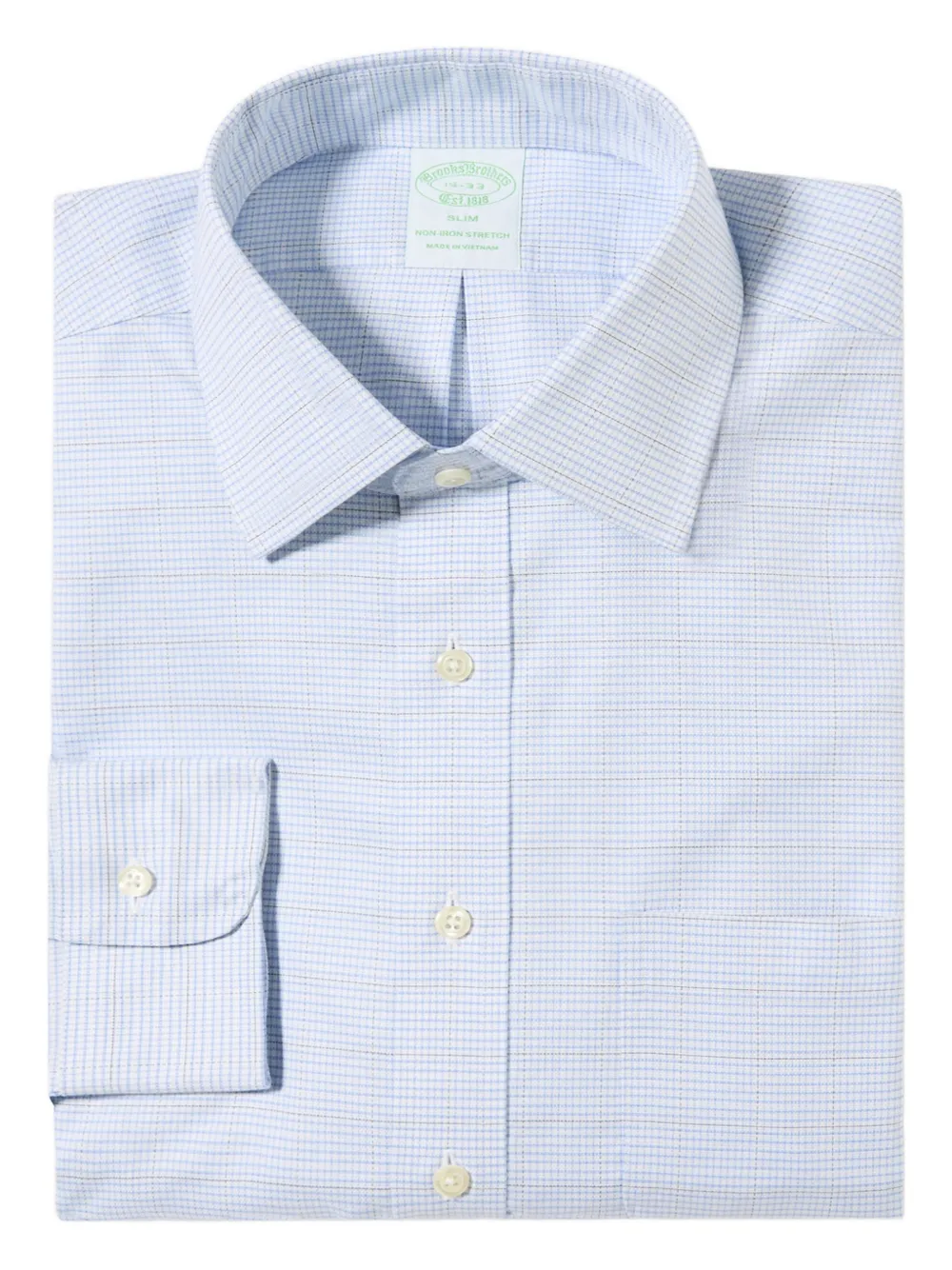 Brooks Brothers Camicia a quadri - Blu