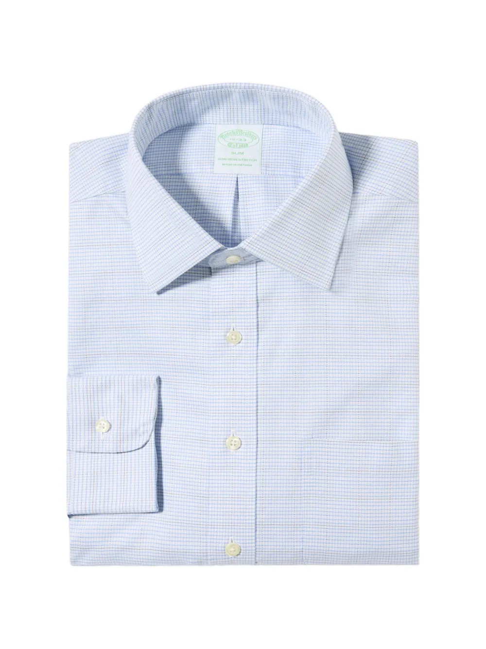 Brooks Brothers chemise à carreaux - Bleu Brooks Brothers chemise à carreaux - Bleu