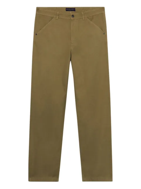 Brooks Brothers five-pocket cotton-blend trousers