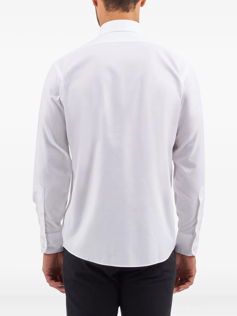 Brooks Brothers Overhemd met Engelse kraag en lange mouwen Wit