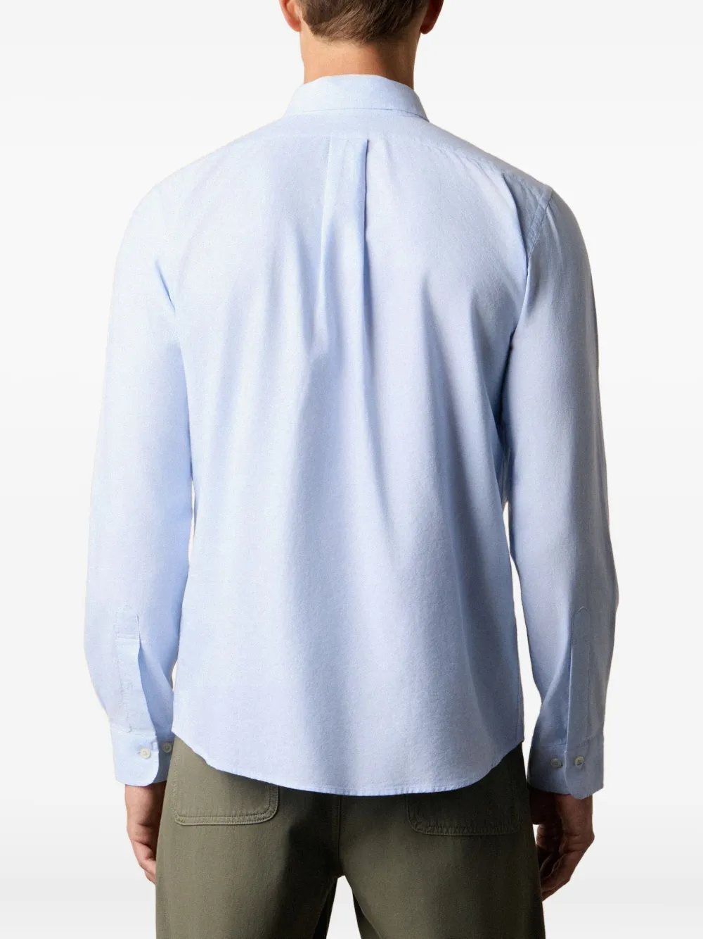 Brooks Brothers Oxford overhemd Blauw