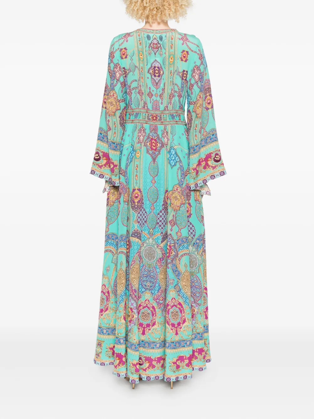 Camilla The Concubine's Corridor maxi-jurk Blauw