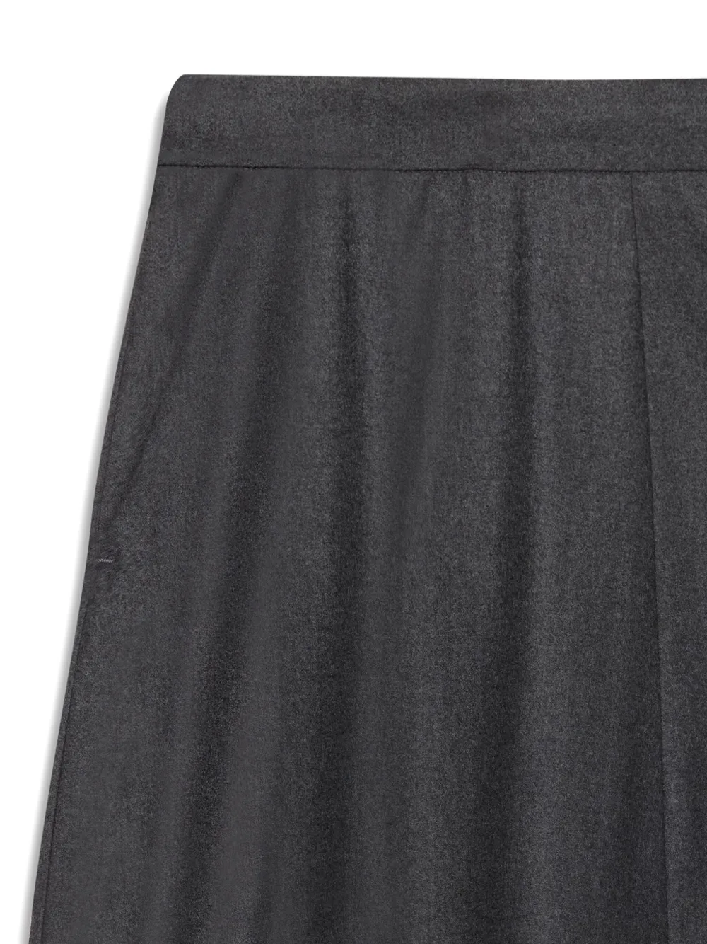 Brooks Brothers Rok van scheerwol - Grijs