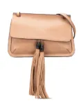 Gucci Pre-Owned 2000-2015 Medium Leather Bamboo Daily crossbody bag - Brown