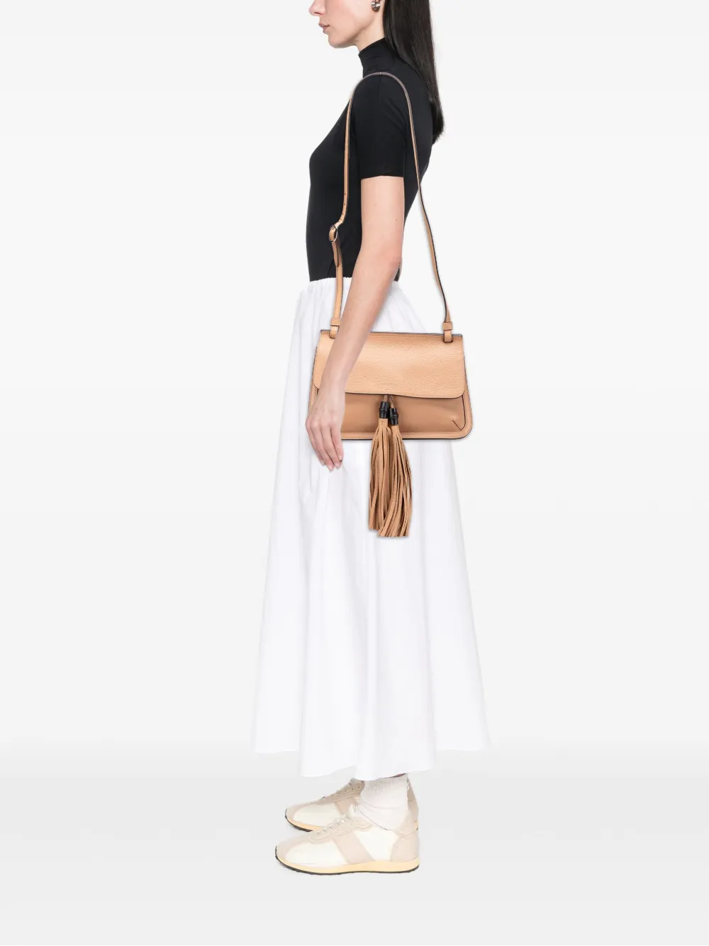 Gucci Pre-Owned 2000-2015 Medium Leather Bamboo Daily crossbody bag | Pre-Owned | Image 2