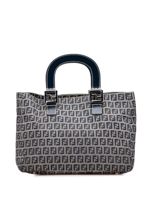 Fendi Pre-Owned 2000-2010 Small Zucchino Canvas Twins tote bag