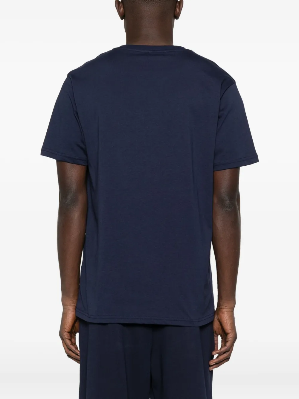 Moschino T-shirt met logoprint Blauw