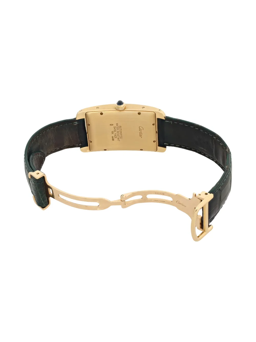 Pre-owned Cartier Tank Americaine 37mm In Neutral