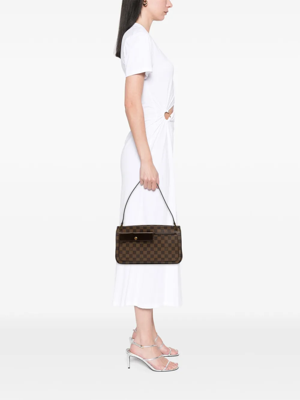 Louis Vuitton Pre-Owned 2000-2025 Damier Ebene Aubagne shoulder bag | Pre-Owned | Image 2