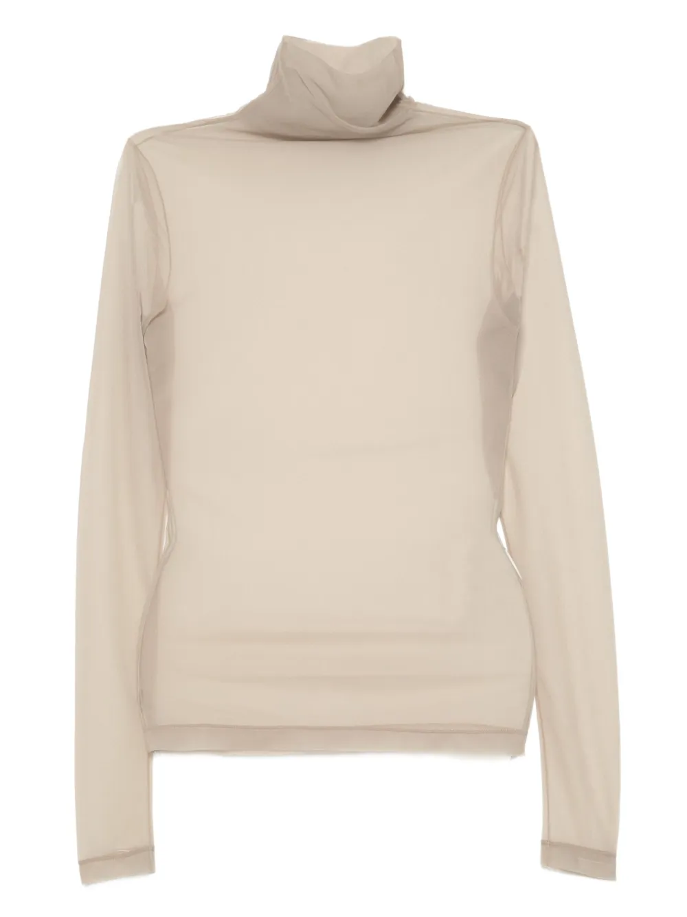 System turtle-neck top | Blue | Image 1