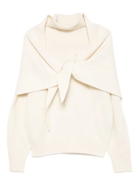 System scarf knited jumper 
