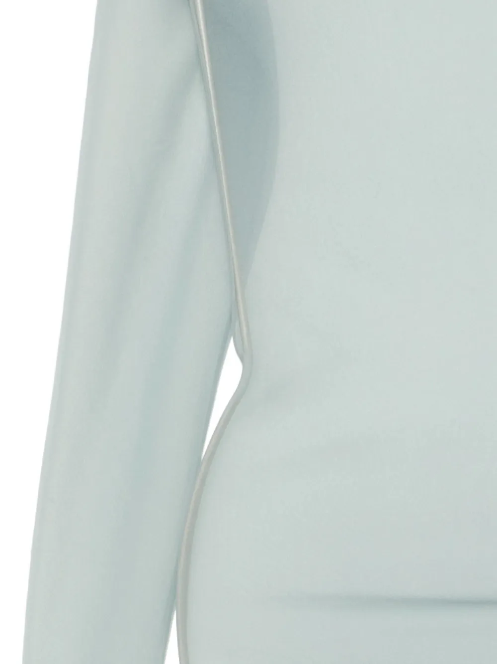 System Turtle-neck Top In Blue