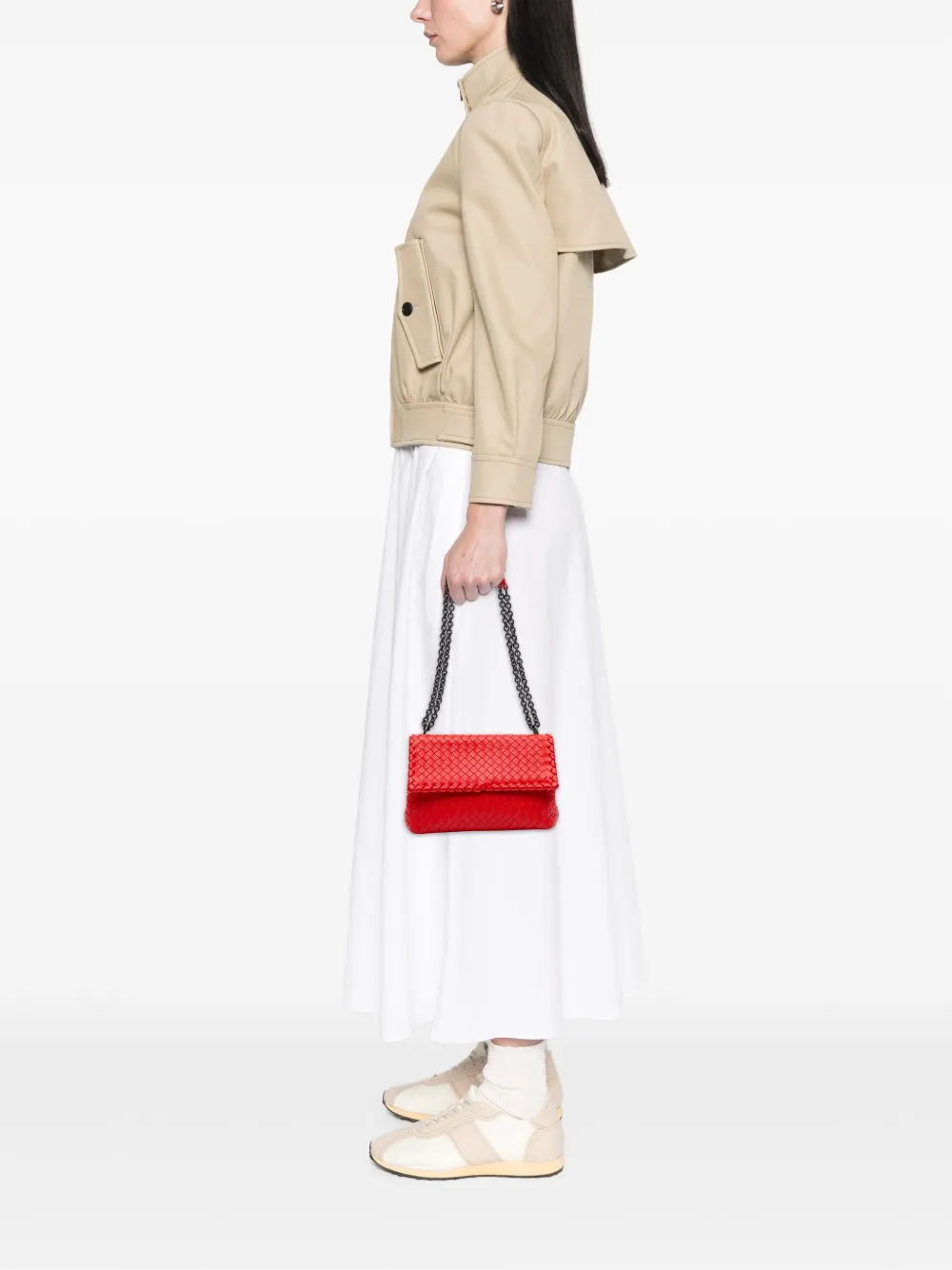 Bottega Veneta Pre-Owned 2012-2025 Small Nappa Intrecciato Olimpia shoulder bag | Pre-Owned | Image 2