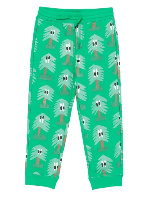 Stella McCartney Kids tree-print drawstring trousers