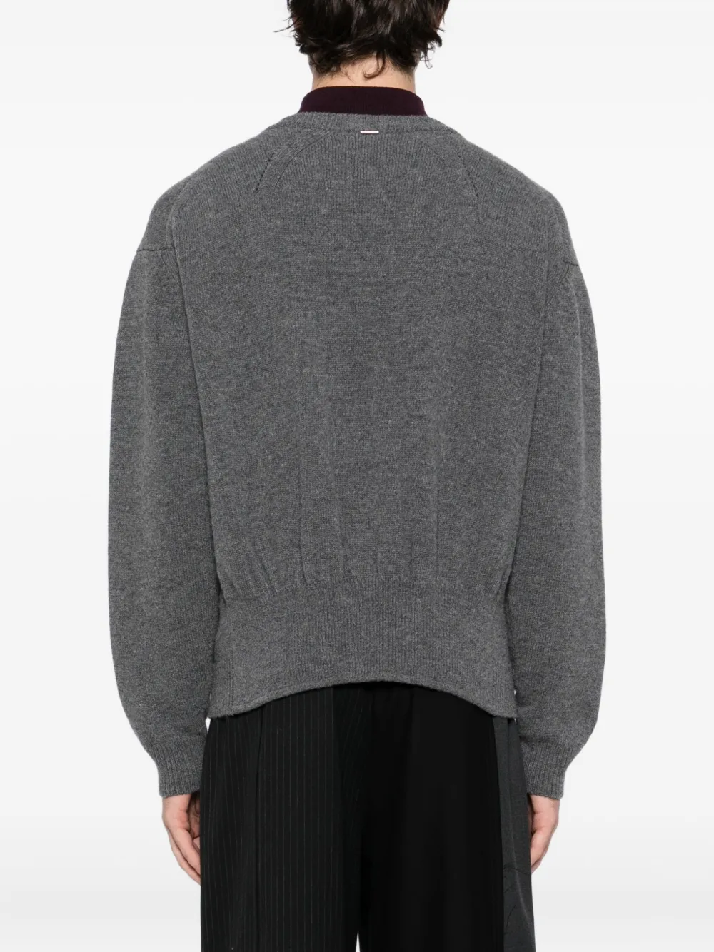 System Wool Jumper In Gray