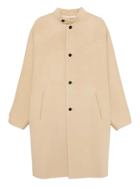 System single-breasted coat