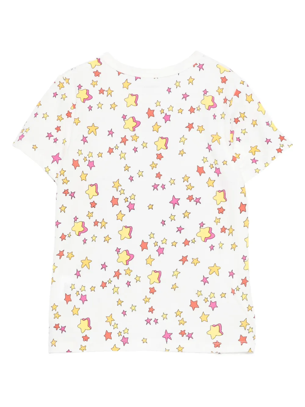 Stella McCartney Kids star-print fringed T-shirt | Girls T-Shirts | Image 2