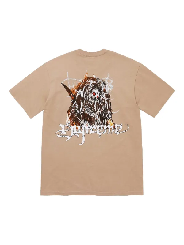 Supreme グラフィック Tシャツ | ブラウン | FARFETCH JP