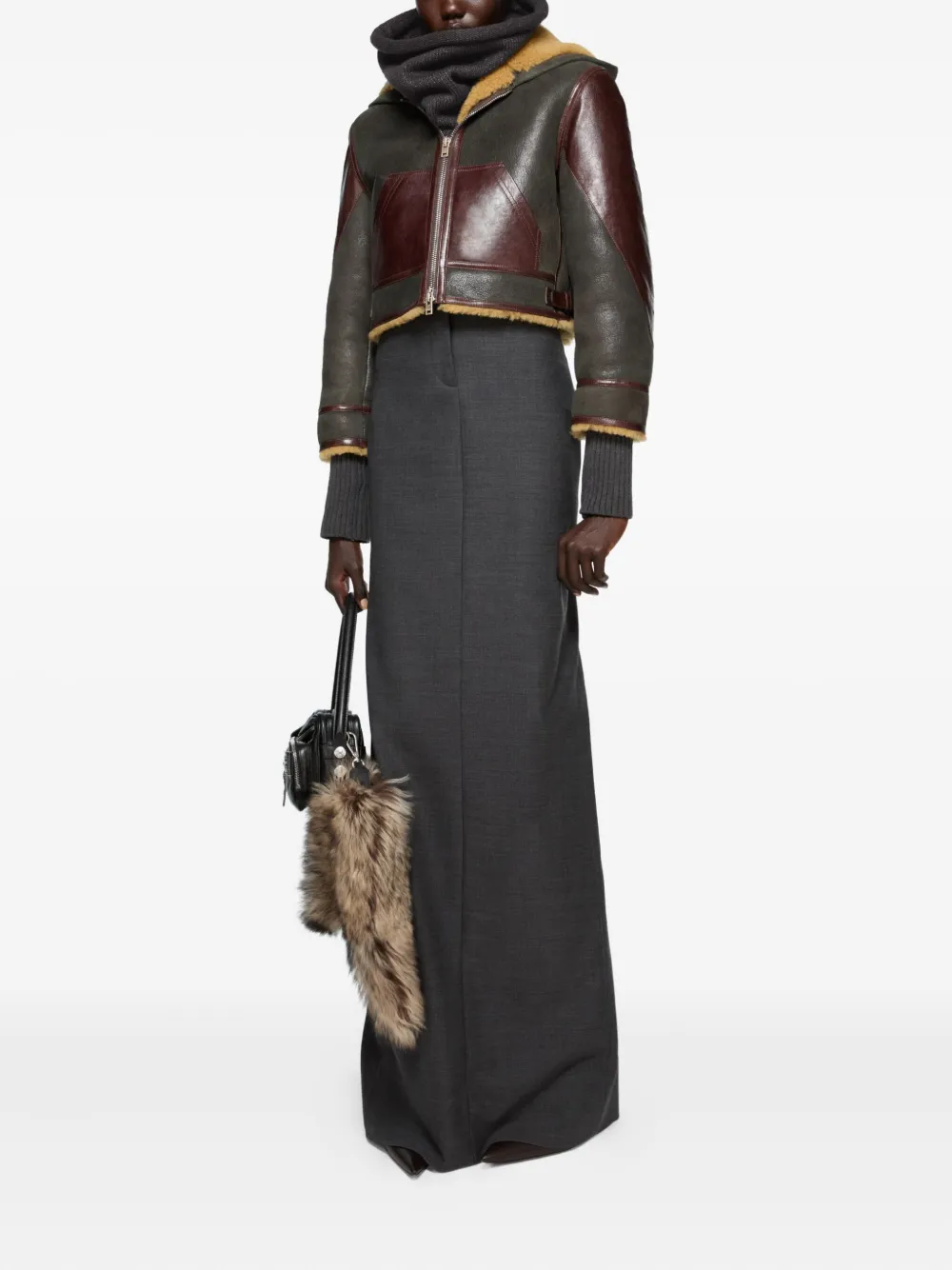 Acne Studios C80232 halswarmer Grijs