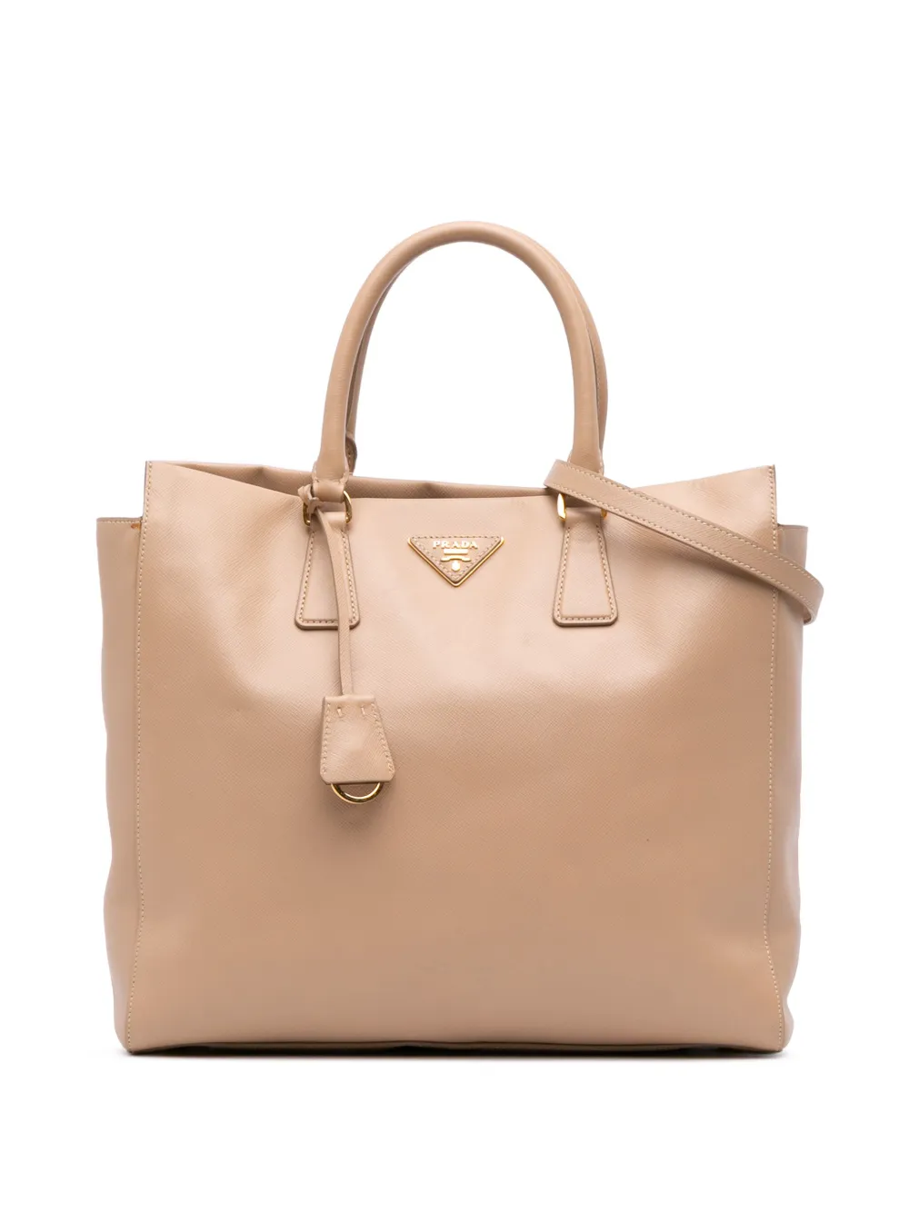 Prada Pre-Owned 2000-2025 Saffiano Lux satchel | Brown | Image 1
