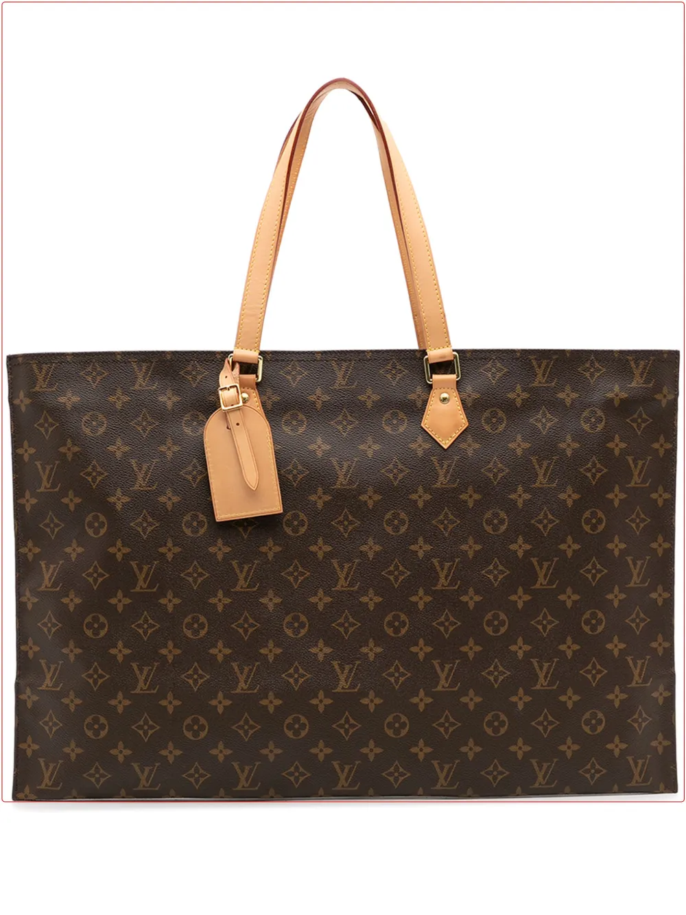 Louis Vuitton Pre-Owned 2018 モノグラム オールイン MM ハンドバッグ - ブラウン Louis Vuitton Pre-Owned 2018 モノグラム オールイン MM ハンドバッグ - ブラウン