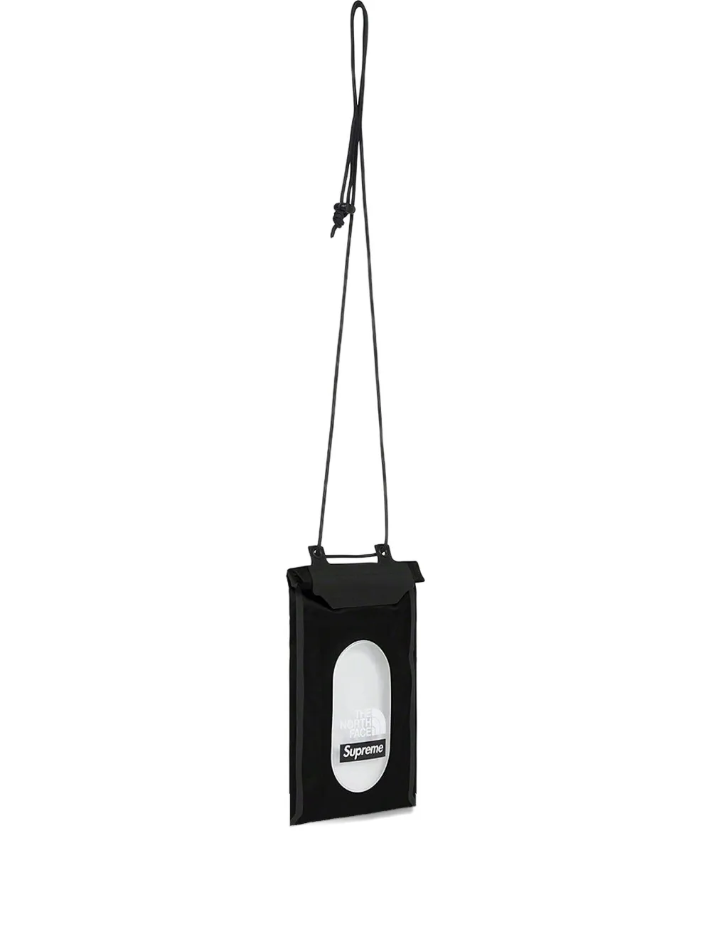 Supreme Taped-seam Belt Bag In Black
