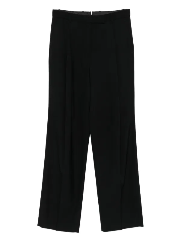 Tom Ford Pleated Trousers in Black