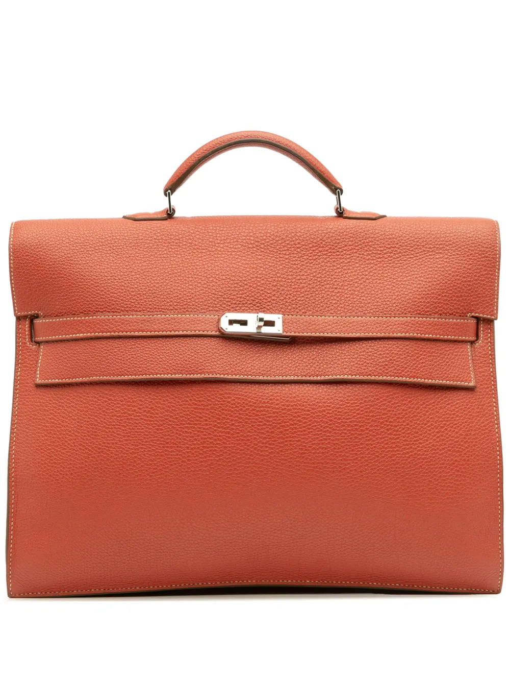 Hermès Pre-Owned 2011 Togo Kelly Depeches 38 business bag | Red | Image 1