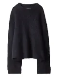 Stylein wide-sleeve jumper - Black