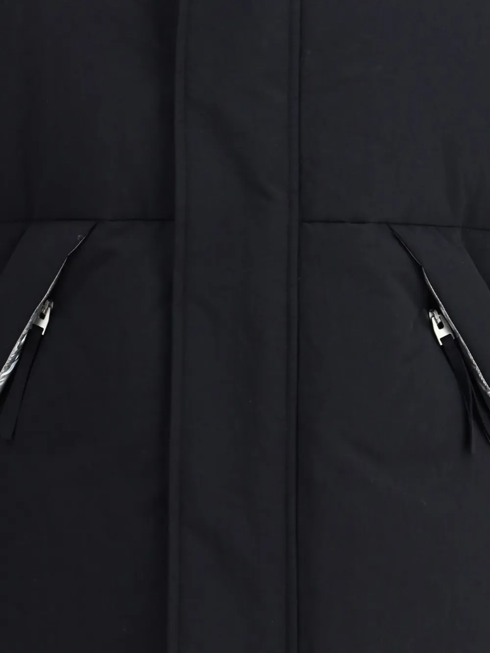 Laminar Padded And Quilted Sleeveless Jacket In Black