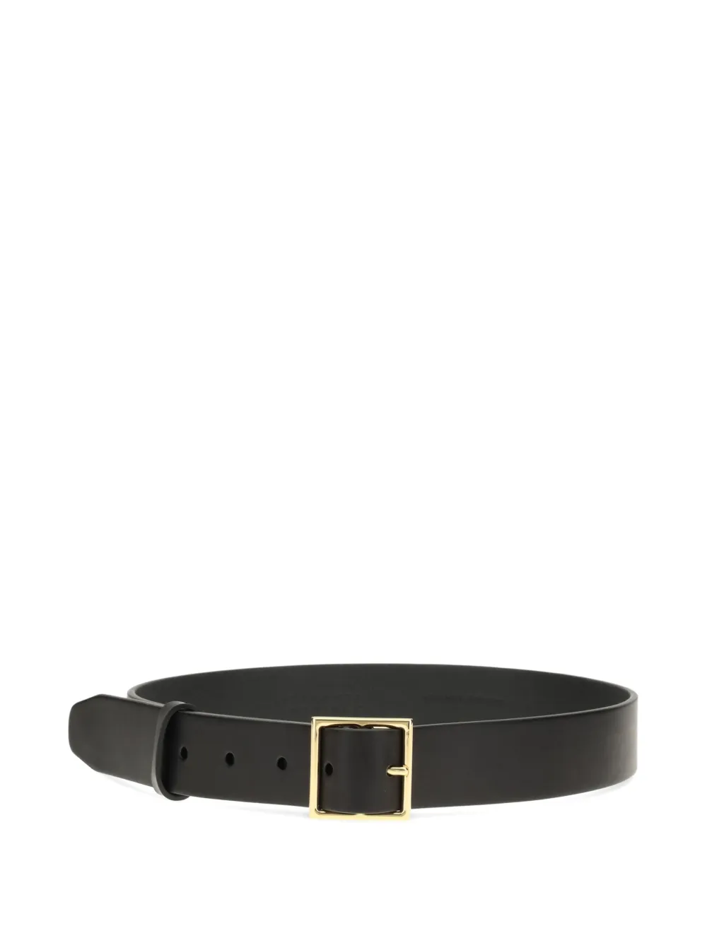Gabriela Hearst Adler square-buckle leather belt | Black | Image 1
