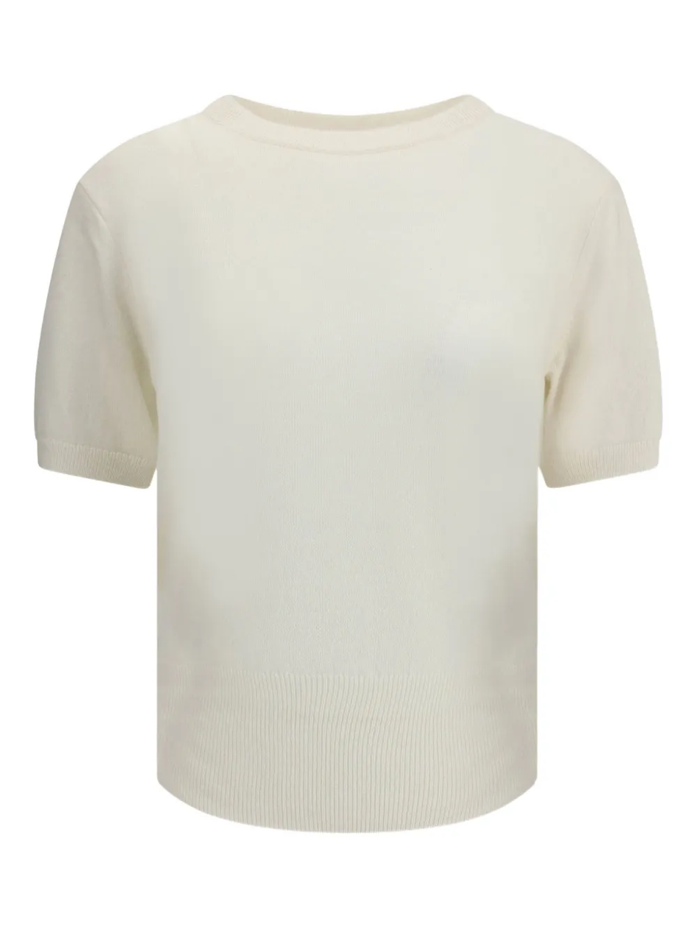 Privati Firenze Short-sleeve Ribbed T-shirt In Multi