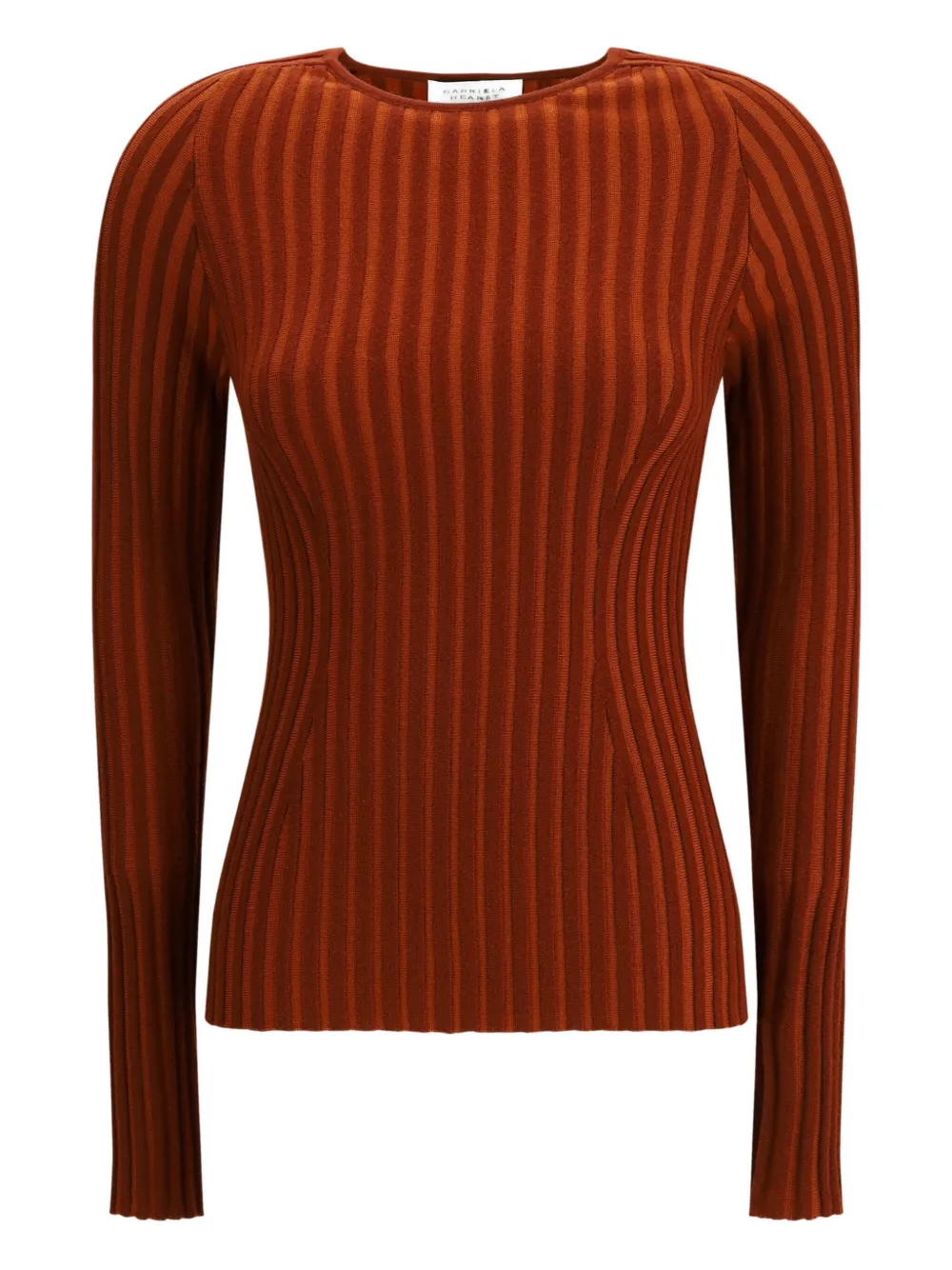Gabriela Hearst Karlene ribbed sweater | Orange | Image 1
