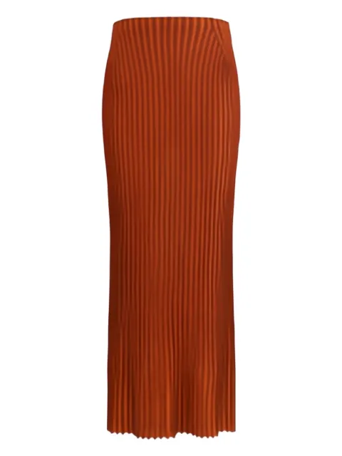 Gabriela Hearst Krause ribbed-knit skirt