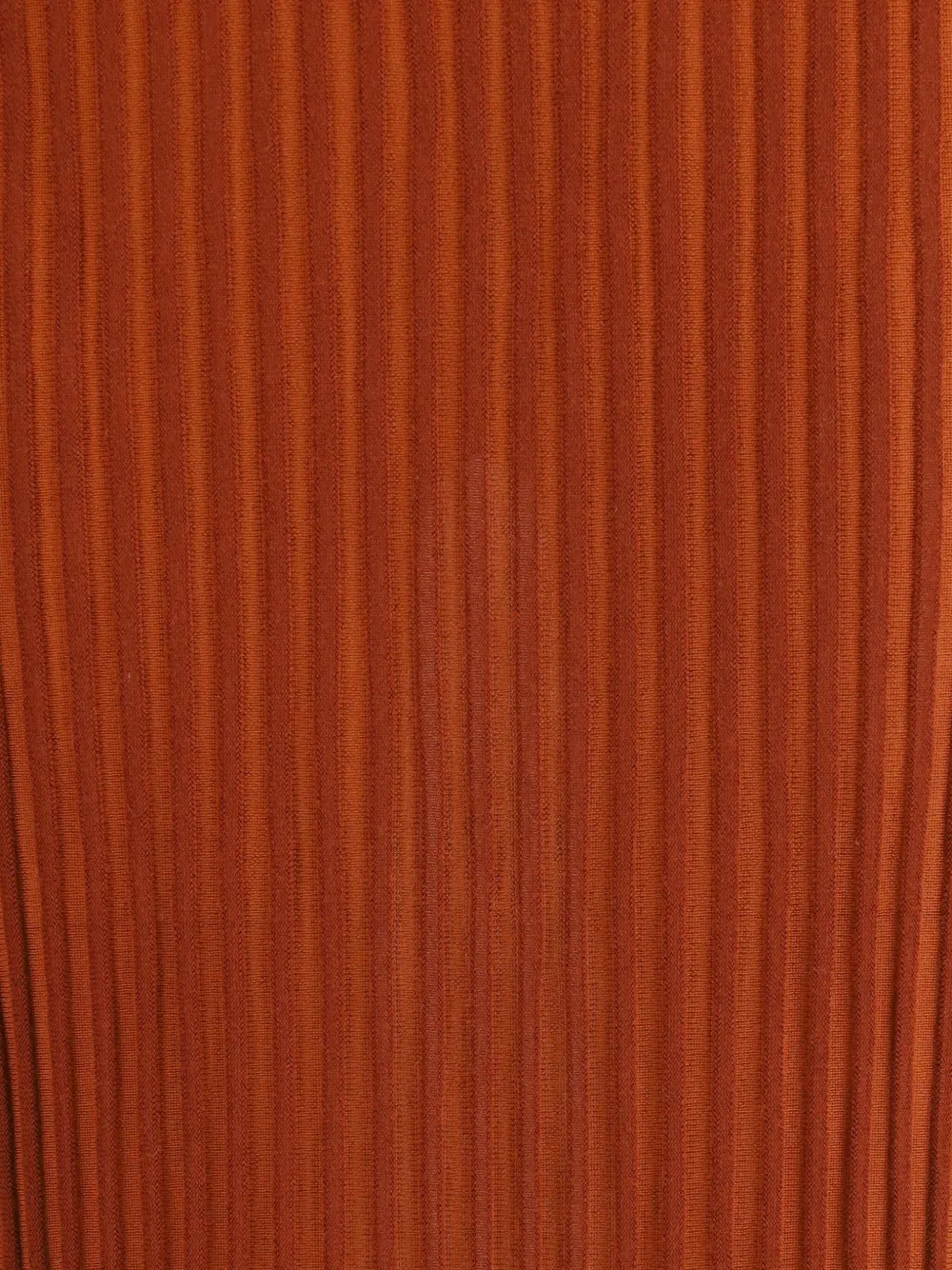 Gabriela Hearst Long Knitted Skirt With Narrow Ribs In Brown