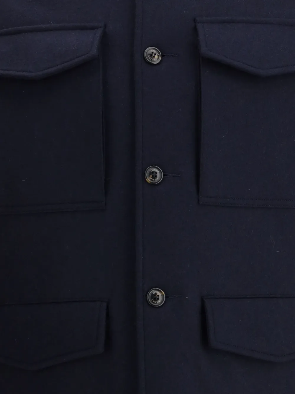 Valstar Button-fastening Flap-pocket Jacket In Blue