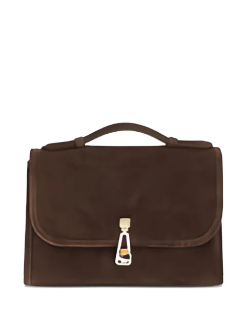 Gabriela Hearst small Leonora top-handle clasp bag