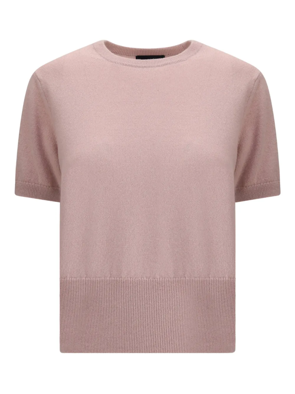 Privati Firenze Ribbed-hem Top In Pink