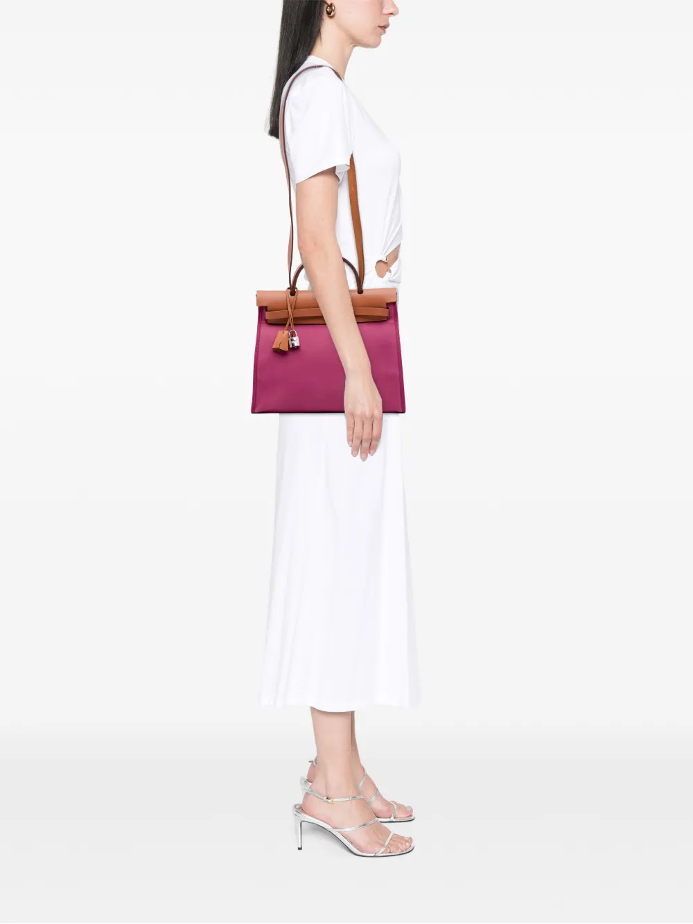 Hermès Pre-Owned 2012 Toile Herbag Zip 31 satchel | Pre-Owned | Image 2