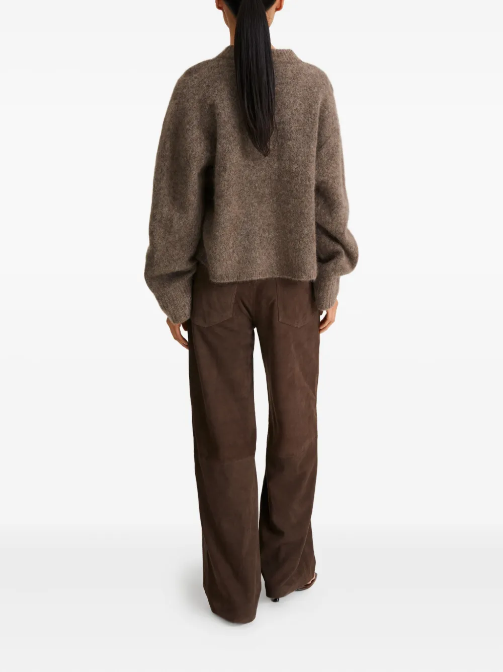 Stylein Niclas Short Sweater Brun In Brown