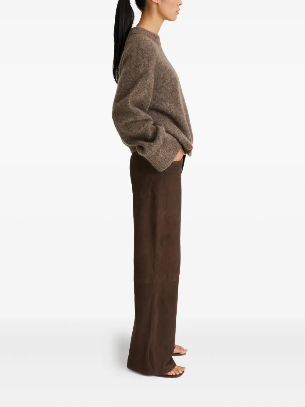 Stylein Niclas Short Sweater Brun In Brown